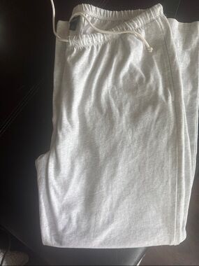 New w tag wild fable Light Gray Wide-Leg Drawstring Pants really nice & soft XXL